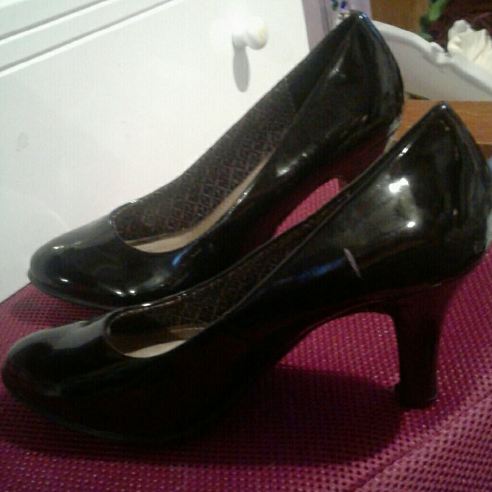Black heels